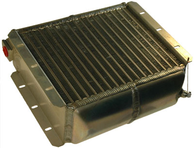 8001713 - OIL COOLER, 16 Row Dual Pass 7 - McFarlane Aviation