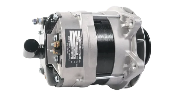 ALU-8521R_FRONT_ANGLE_ALTERNATOR_OVERHAULED_24V70A_Hartzell_Engine_Technologies