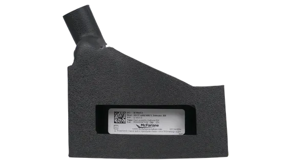 K79615-3_FRONT_DUCT_ASSEMBLY_Defroster_RH_Vantage_Plane_Plastics