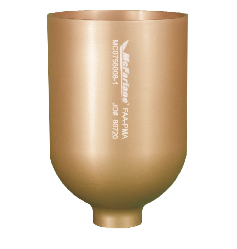 MC0756008-1 - BOWL, Fuel Strainer - McFarlane Aviation