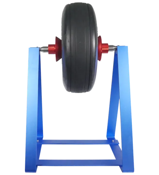 PN HPKK-001_TIRE_INSTALLED_FRONT_High_Plains_Tire_Balancer