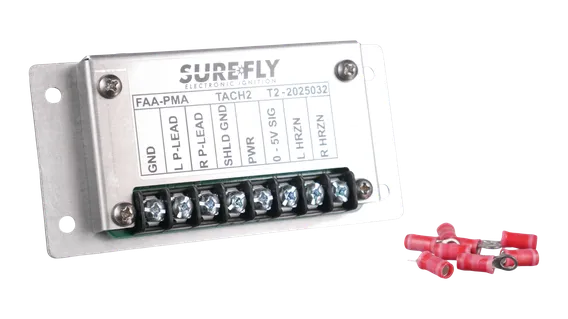 TACH2_FRONT_WITH_COMPONENTS_TACHOMETER_SIGNAL_CONVERTER_SUREFLY