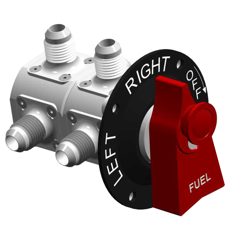 FS20-20-D2-6M - DUPLEX FUEL SELECTOR - McFarlane Aviation