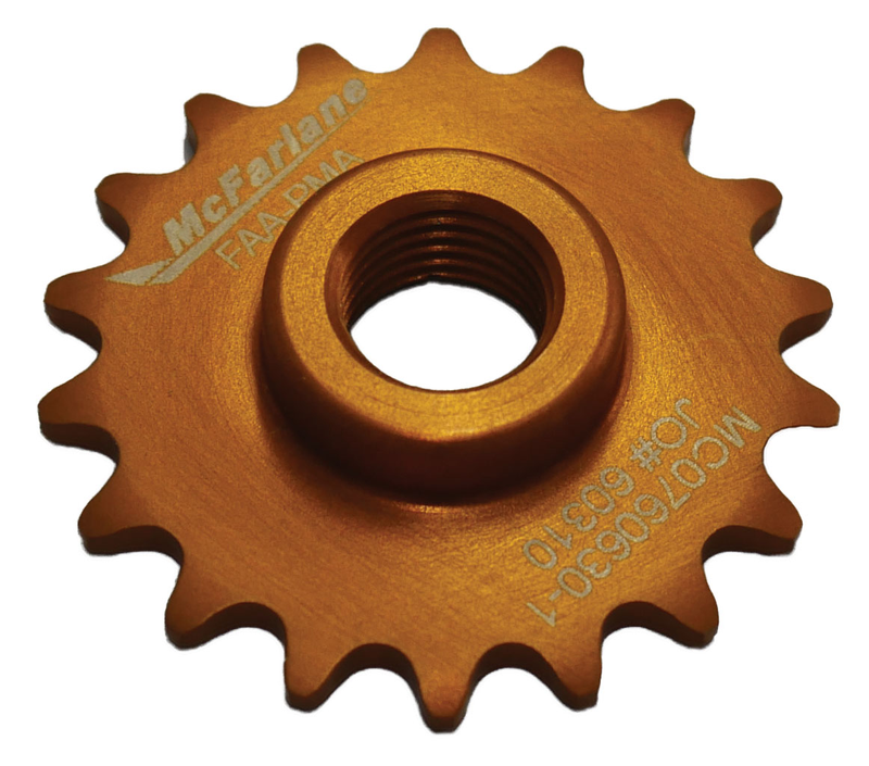 MC0760630-1 - SPROCKET, 25 Chain, Cessna - McFarlane Aviation