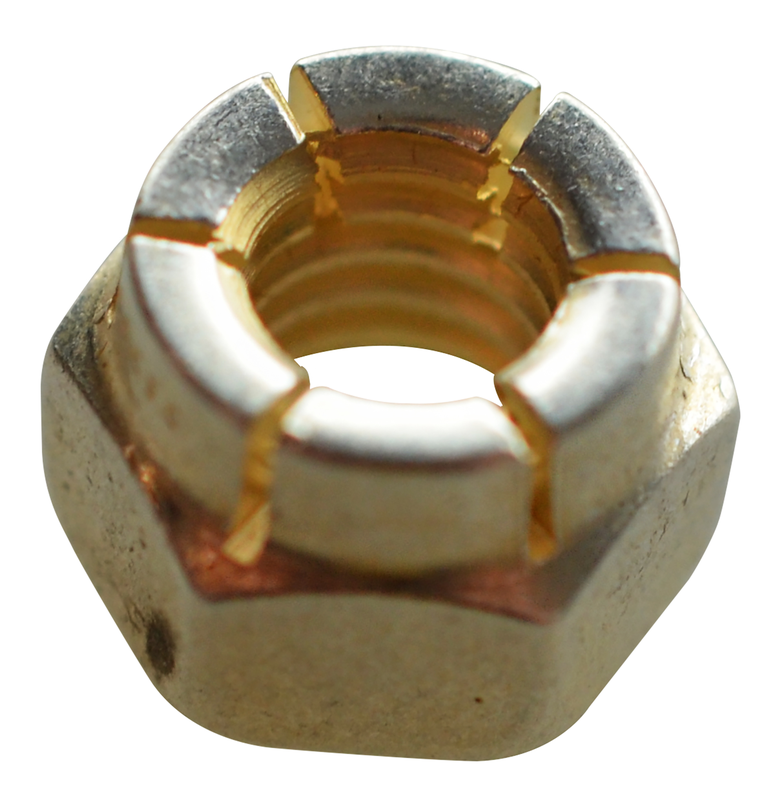 HARTFORO CONN1833 アメリカ製ガトリング20㎜砲 真鍮合金製 STD-2043 - ENGINE NUT, Self-Lock 5/16-18 - McFarlane Aviation